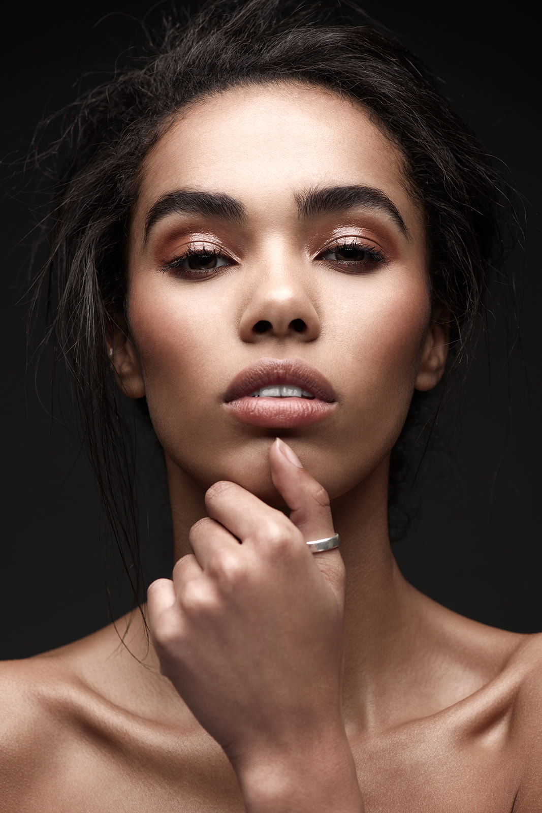 Editorial beauty photoshoot by Birmingham photographer Garazi Photography